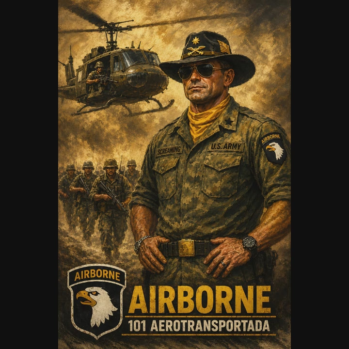 Camiseta clásica unisex 100% Algodón - Milites Vita - 101 Airborne